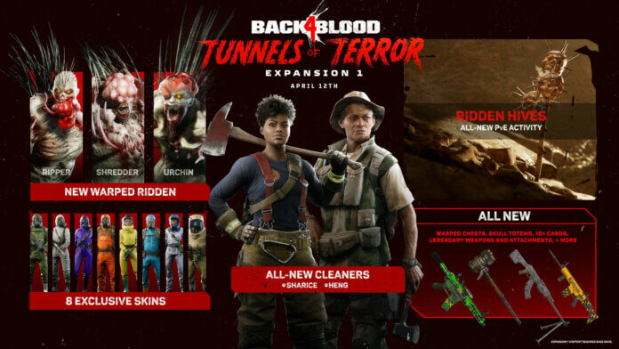 Back 4 Blood - Tunnels of Terror Expansion