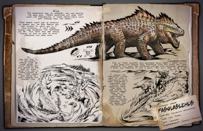 ARK: Survival Ascended - Fasolasuchus Dossier