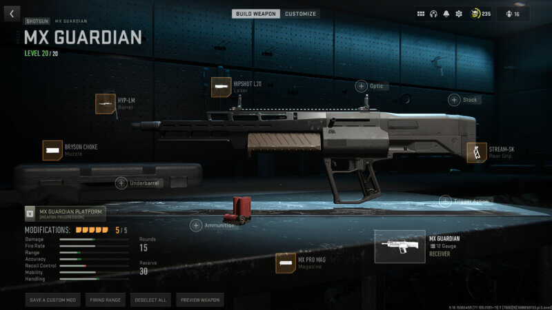 MX Guardian Loadout - MW2 Warzone DMZ