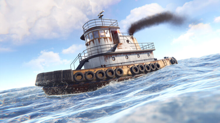 Rust - Tugboat on the water - Deep Sea Update