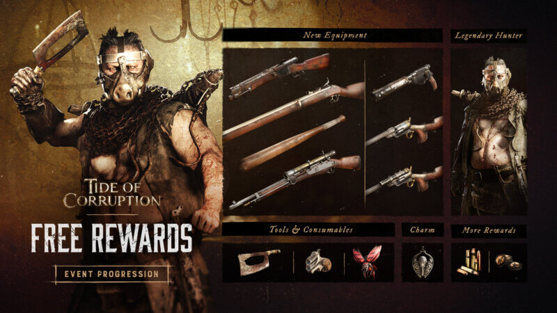 Hunt: Showdown - Free Event-Rewards for Tide of Corruption