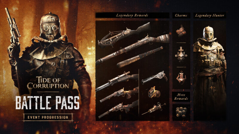 Hunt: Showdown - Tide of Corruption Battle Pass Rewards